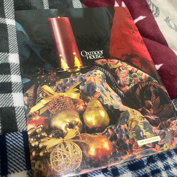 Southern Living Holiday Book with Gold and Red Accents - Picture 2 of 5